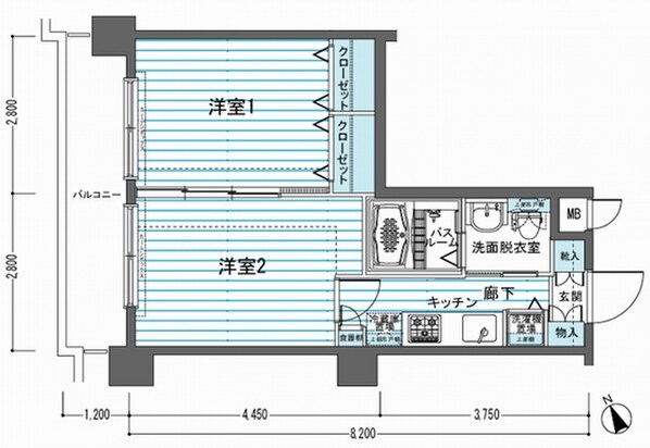 フェニックス吉祥寺アヴァンティークの物件間取画像